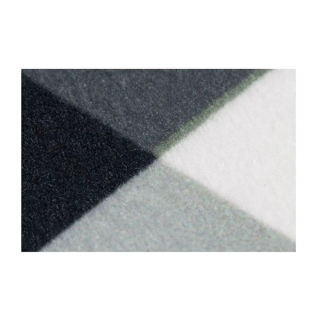 Коврик для ванной Рыжий Кот CUBES 102531, 400х600 мм, серый, полиэстер, поролон, антискользящая подложка