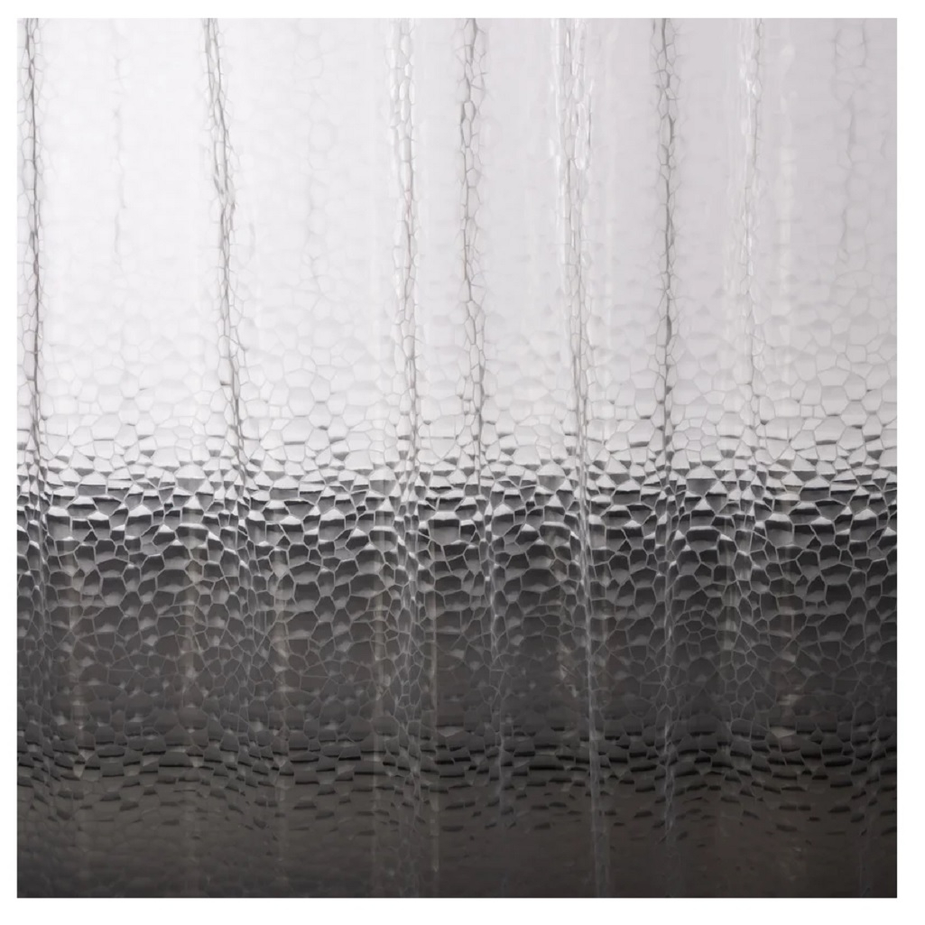 Штора для ванной Eva Рыжий Кот SC-EV-04, 3D эффект Пузыри, 1800х2000 мм, прозрачный