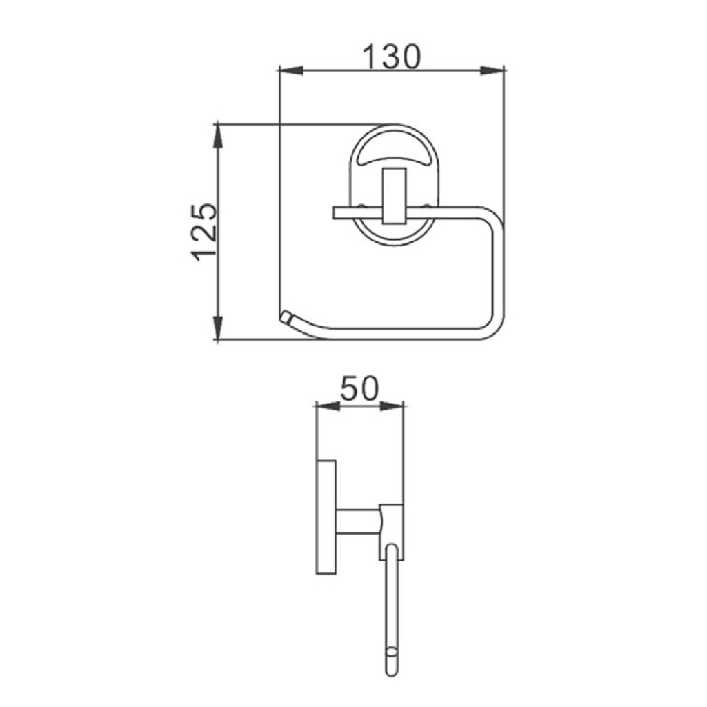 Держатель для туалетной бумаги F1903-3 Frap