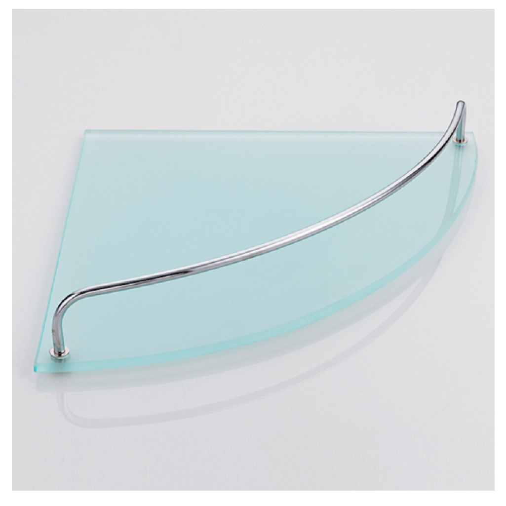 Полка 2-ярусная стеклянная F1907-2 Frap