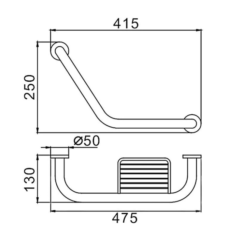 Поручень Frap для ванны F1719