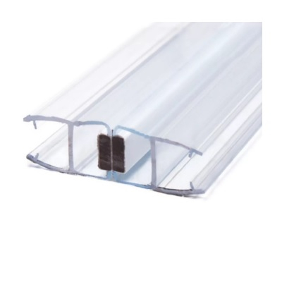 Профиль силиконовый с магнитной лентой 4 мм, 190 см ПСМ-01 4-190 комплект 2 шт