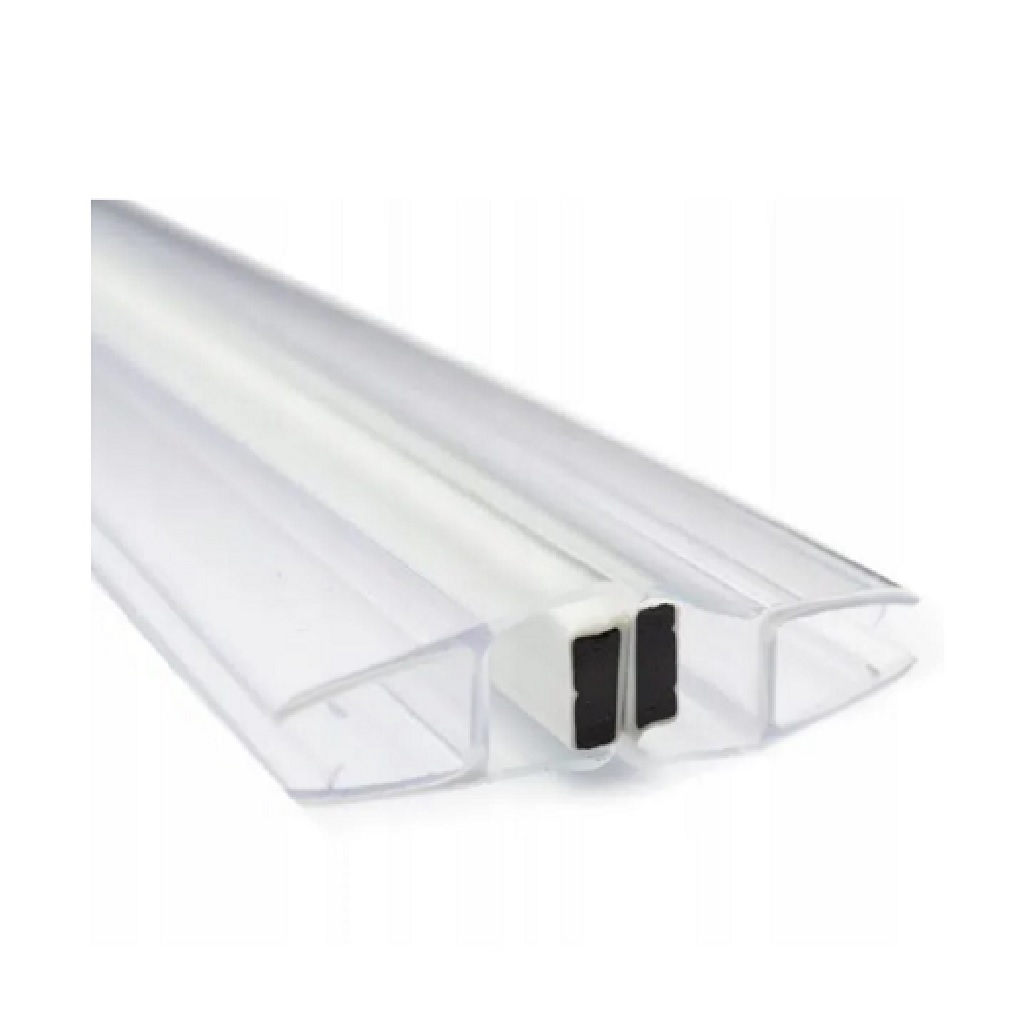 Профиль силиконовый с магнитной лентой 8 мм, 190 см ПСМ-01 8-190, 2 шт.