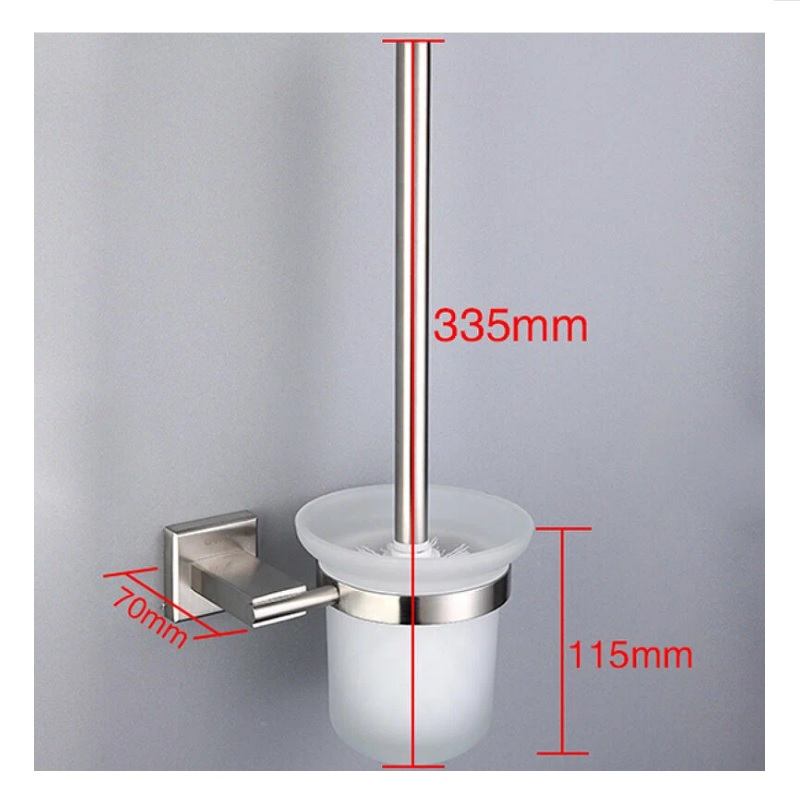 Ершик настенный Gappo G1710 сатин 1277-6803