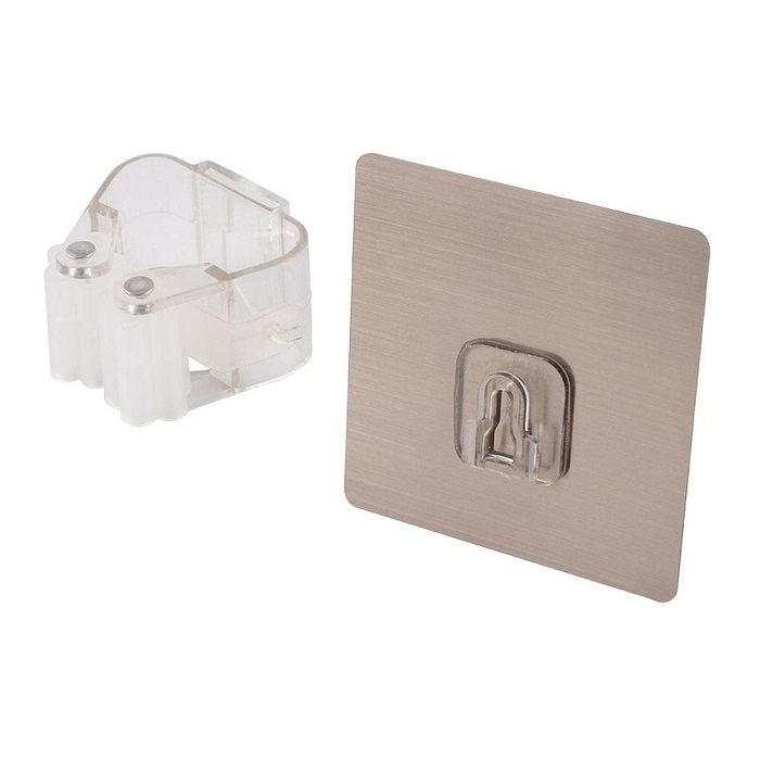 Держатель для швабр и инструмента Park на самоклеящейся основе, 8 х 8 см