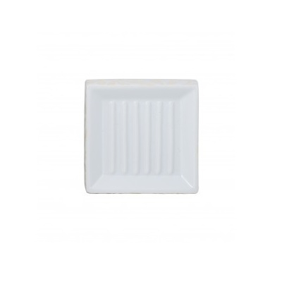 Мыльница Master House ВаннДерЛиф, керамика, цвет белый с бежевым рисунком