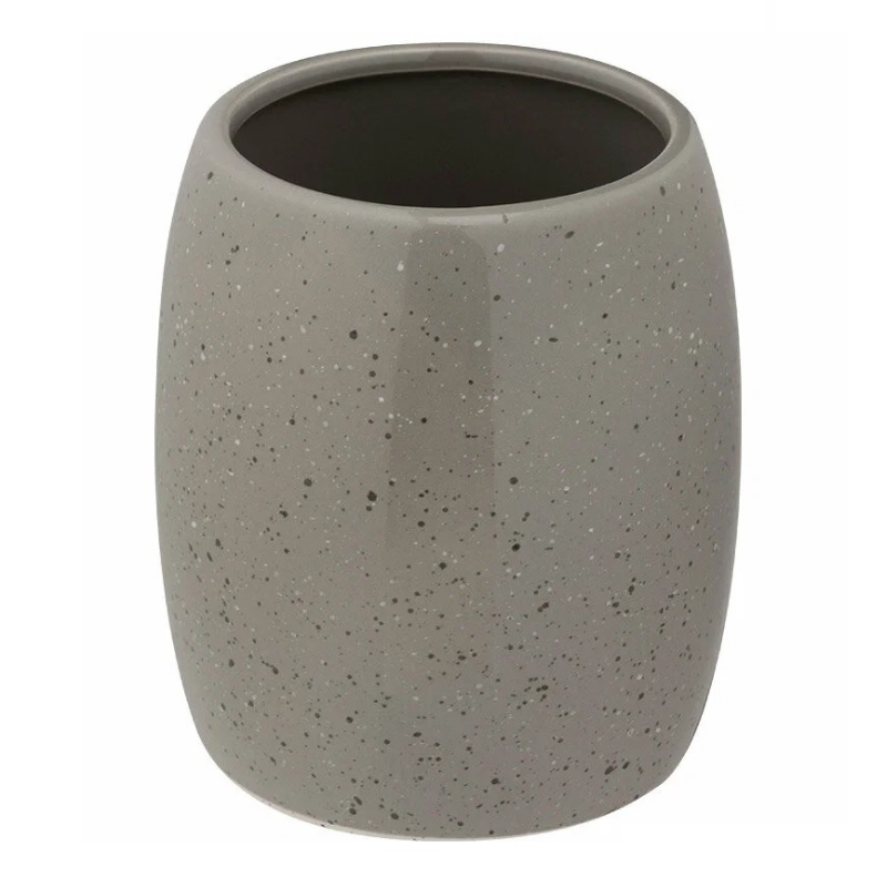 Набор для туалета Рыжий Кот Пастель ершик с подставкой, керамика, 11.5х36 см