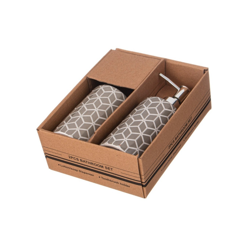 Стакан для зубных щеток Lefard 755-1017, керамический, 370 мл