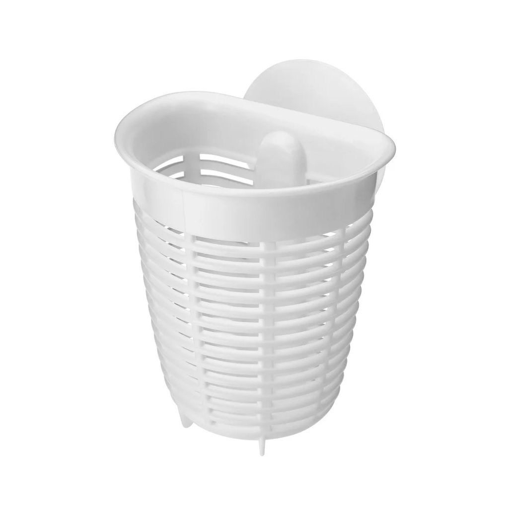 Держатель подвесной Econova Helper 433227216, на присосках, белый, 82х90х105 мм