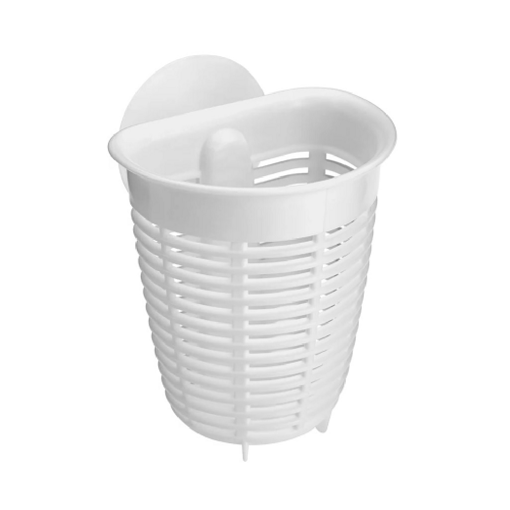 Держатель подвесной Econova Helper 433227216, на присосках, белый, 82х90х105 мм