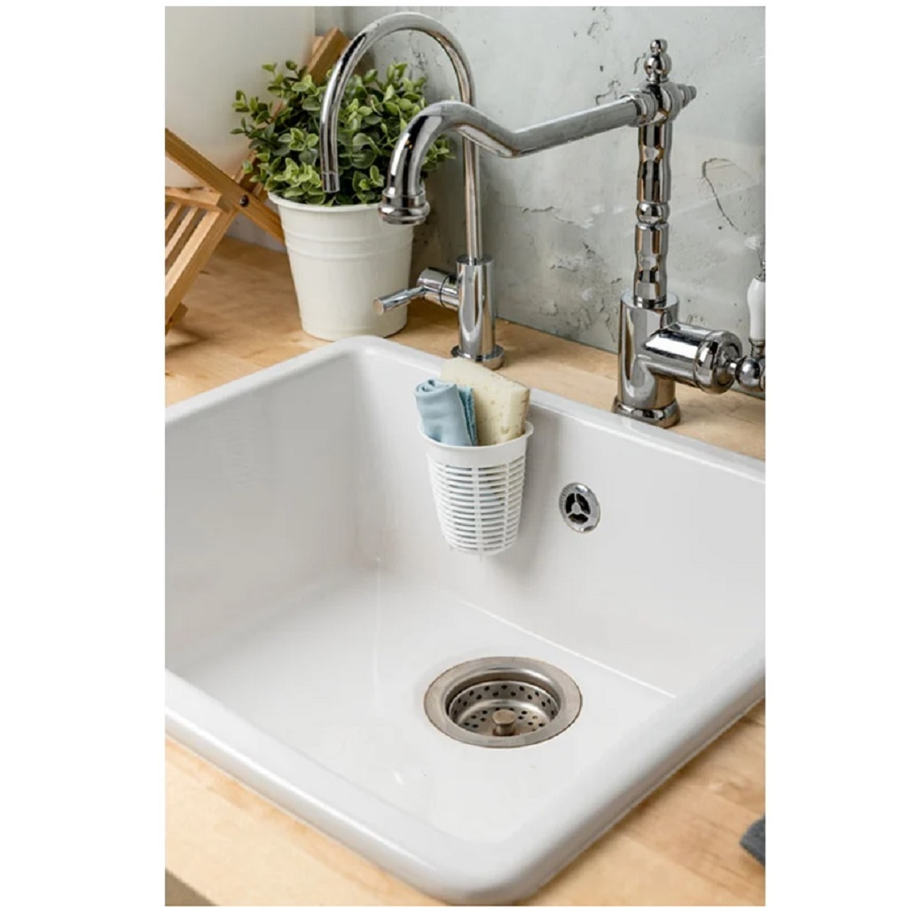 Держатель подвесной Econova Helper 433227216, на присосках, белый, 82х90х105 мм