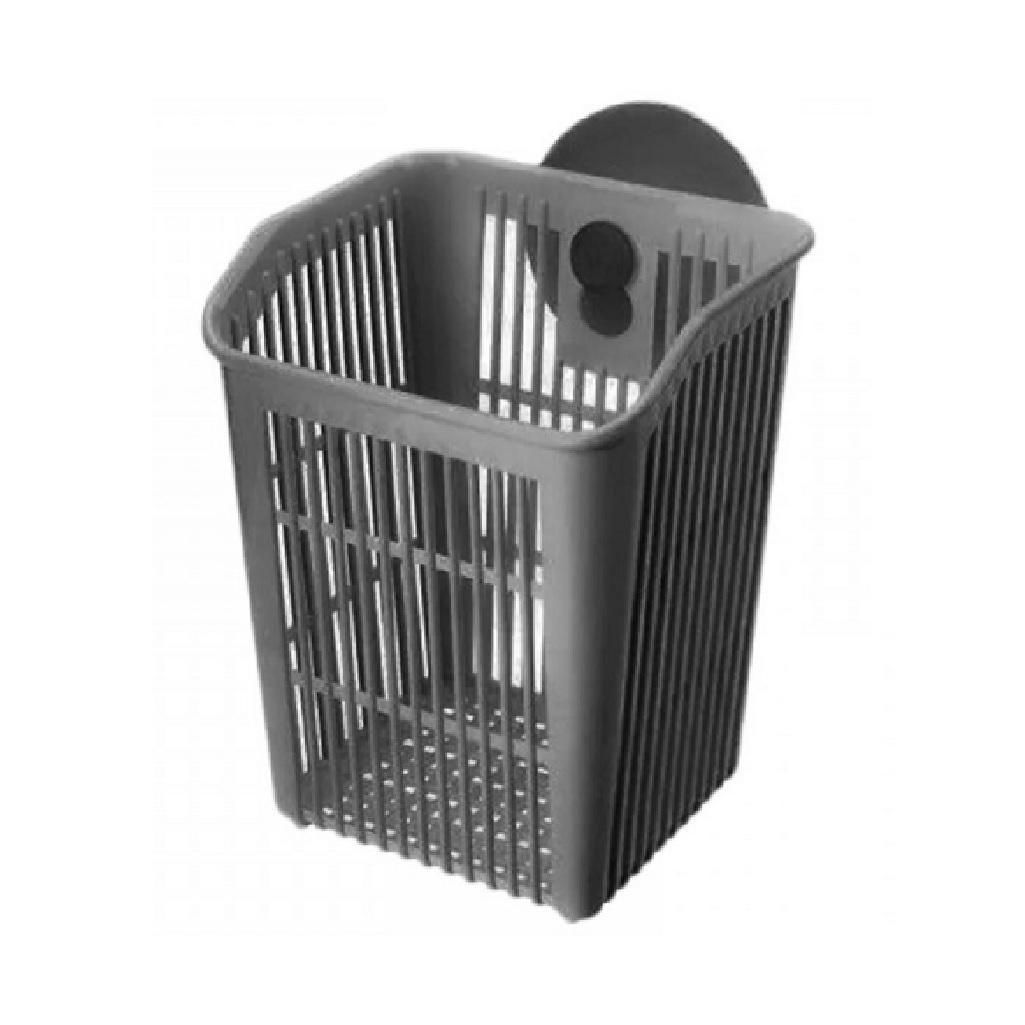 Держатель подвесной Econova Helper 43322741595, на присосках, темно-серый, 94х95х121 мм