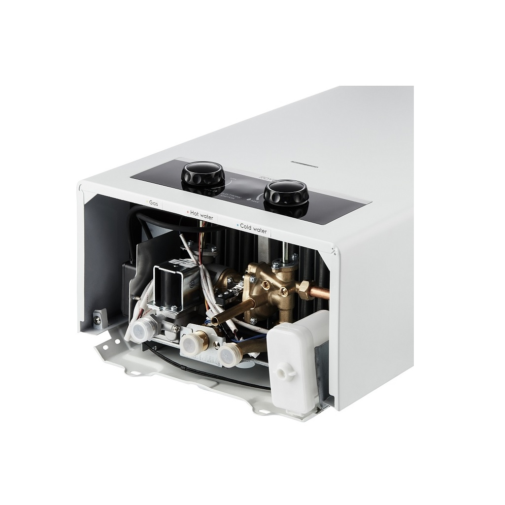 Колонка газовая Royal Thermo GWH 11 Royce White, настенная, горелка из нержавеющей стали