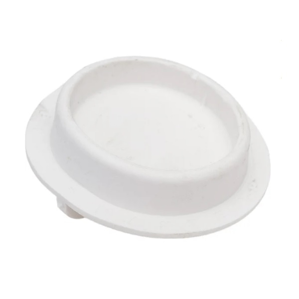 Пробка для ванн и раковин Masterprof с цепочкой из нержавеющей стали 45 см, белая