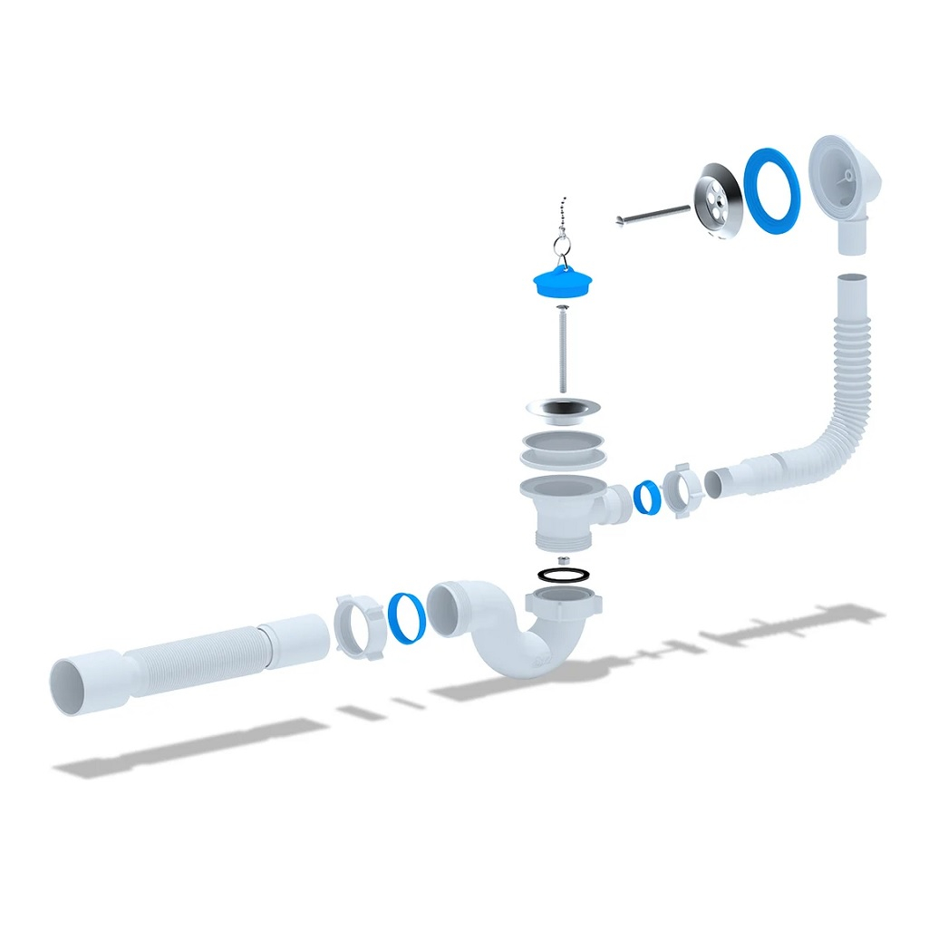 Сифон АниПласт 1.1/2