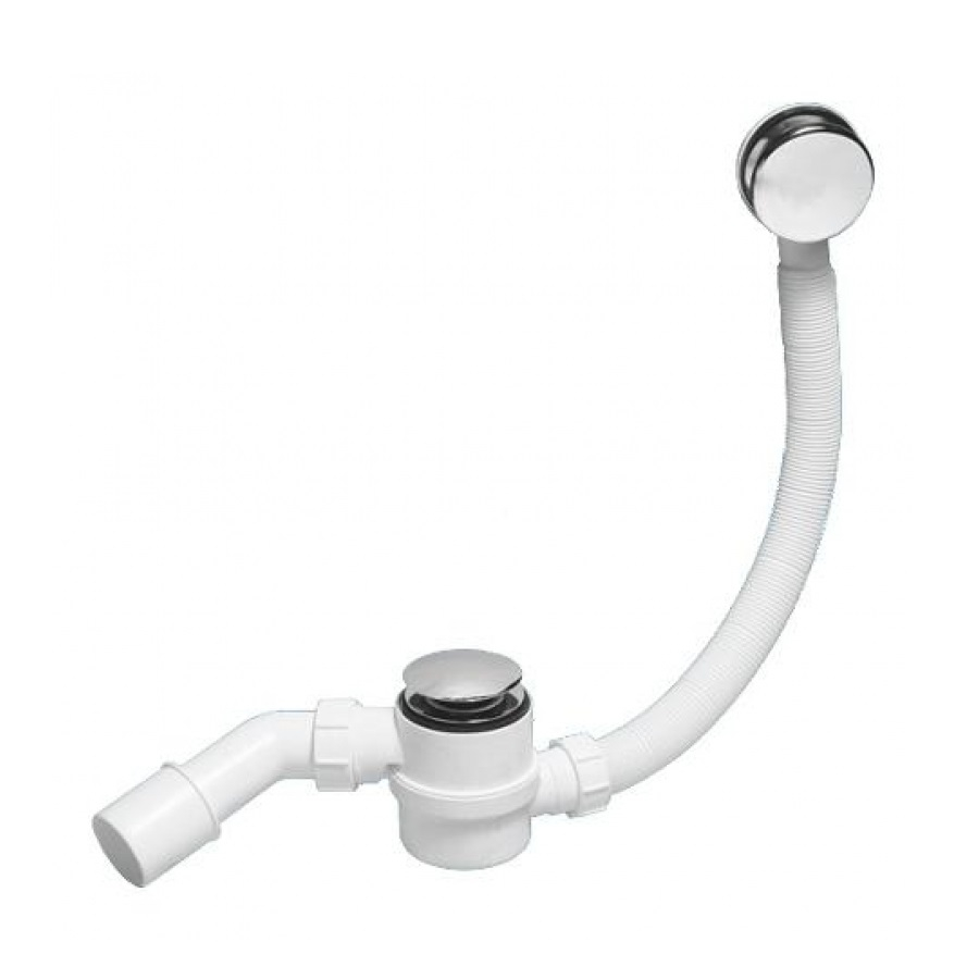 Сифон MCAlpine MRB12 для ванны 11/2,H=25мм,Кнопка