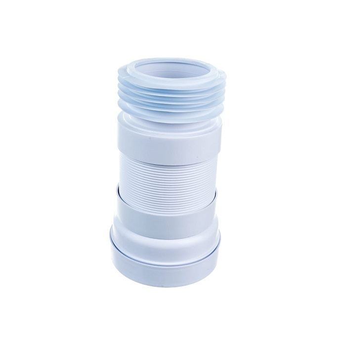 Гофра для унитаза McAlpine с гладким окончанием WC-F23P 230-440 мм