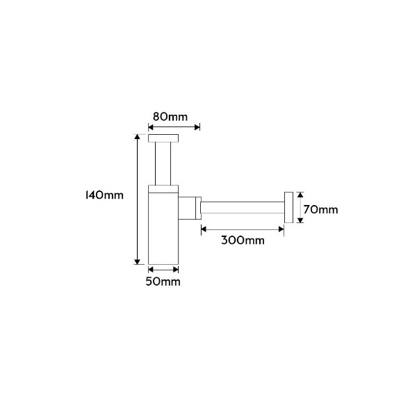 Сифон для раковины Frap F82-3 золотой