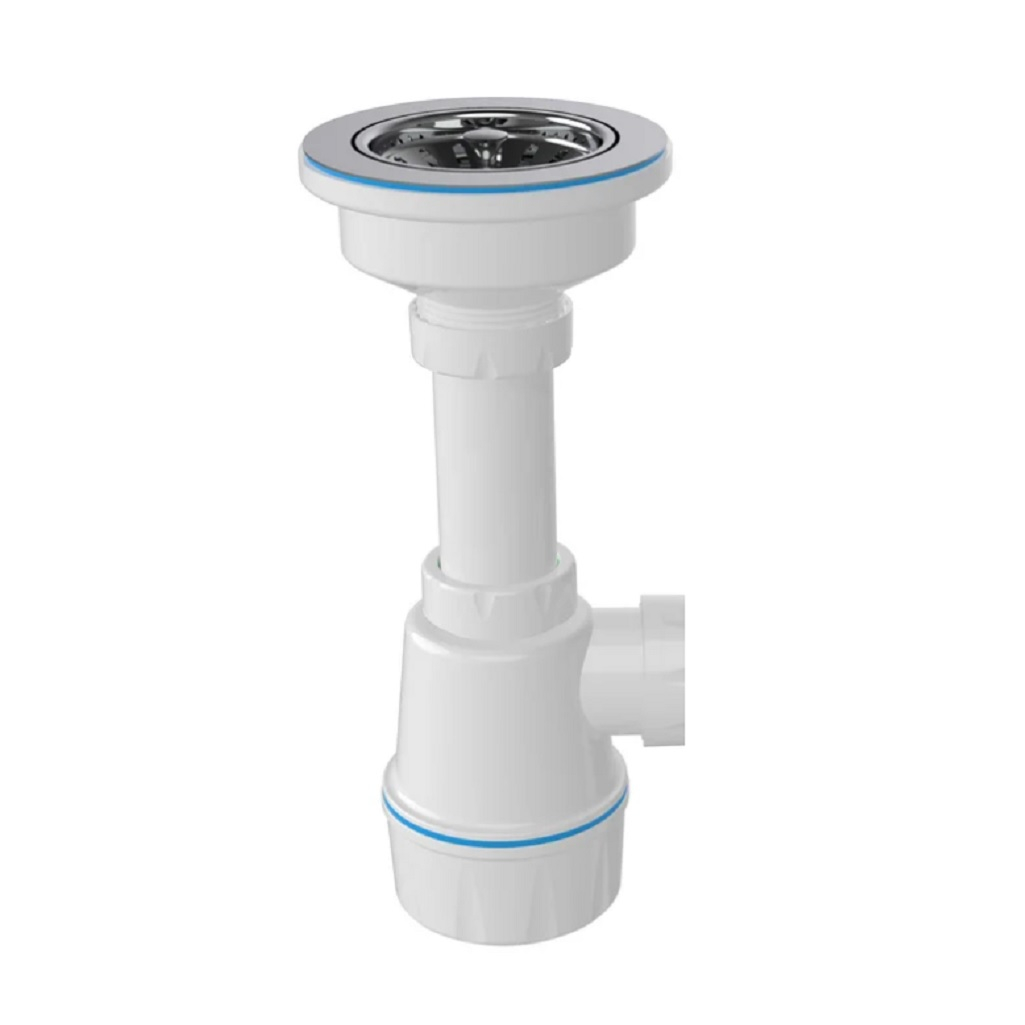 Сифон для мойки Nova Plumbing Solution 1042, с выпуском 3 1/2