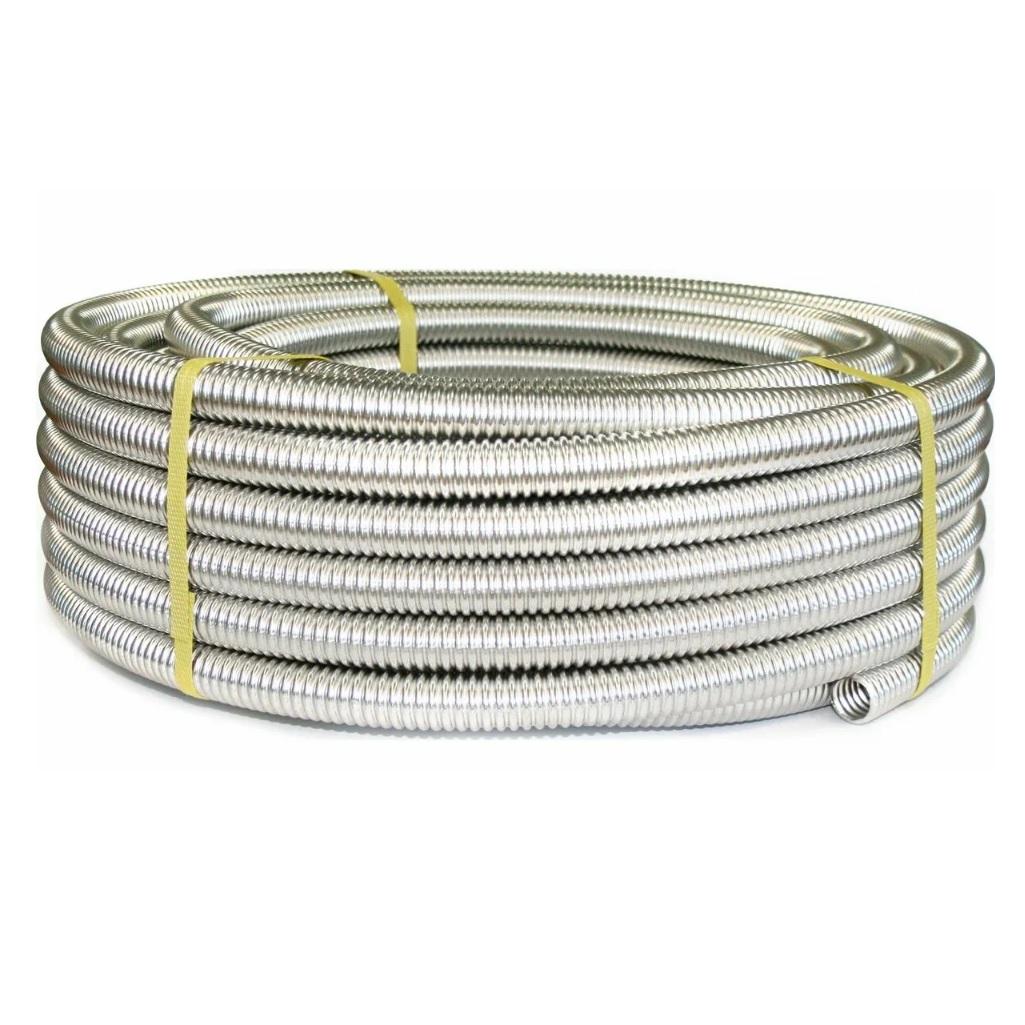 Труба гофрированная из нержавеющей стали Gappo G1387.15, 15А, отожженная, 0004-5738