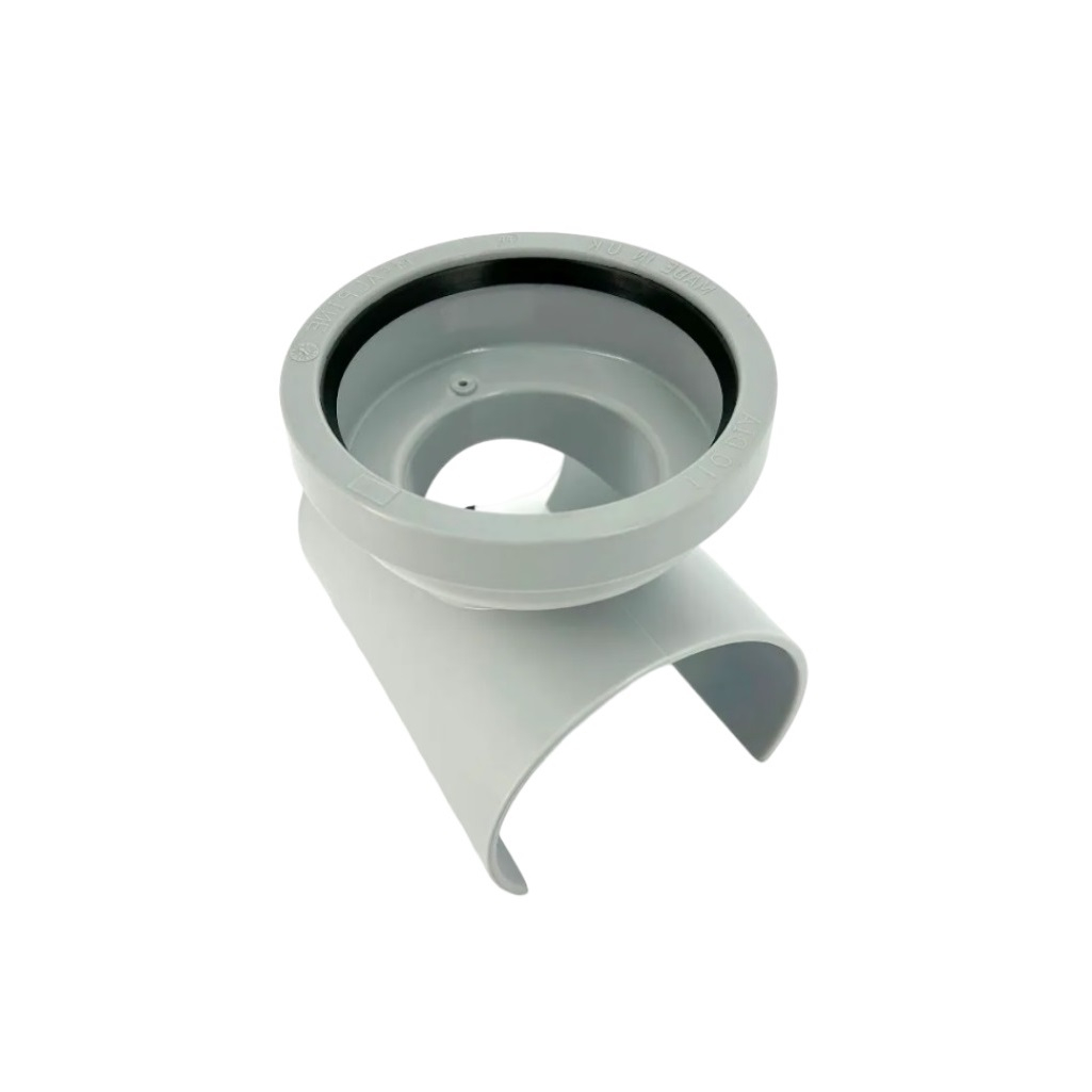 Врезка канализационная McAlpine MRSOB-110, диаметр подключения- выхода 110-110 мм,  полипропилен