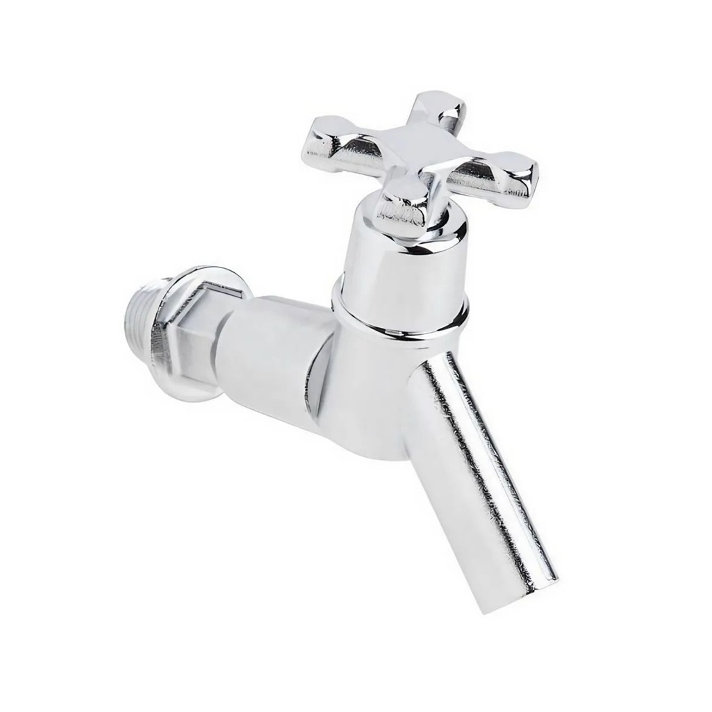 Кран водоразборный Econoce EC0605 серия 600 монолитный, цинк, хром