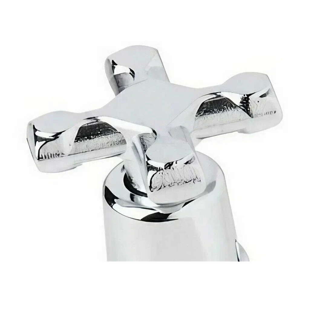 Кран водоразборный Econoce EC0605 серия 600 монолитный, цинк, хром