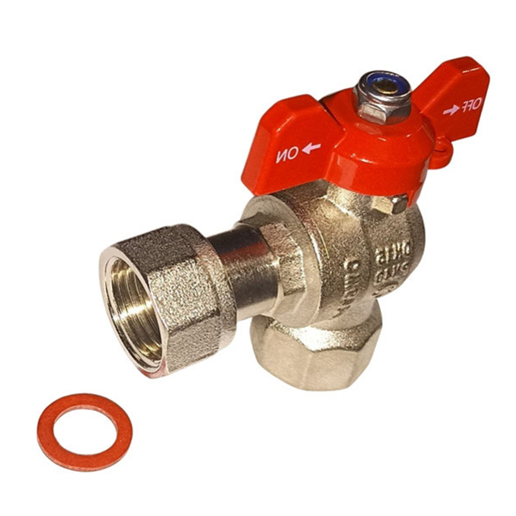 Кран шаровой угловой Gappo G217.04 ВР 1/2