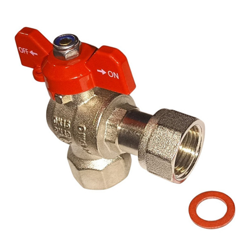 Кран шаровой угловой Gappo G217.05 ВР 3/4