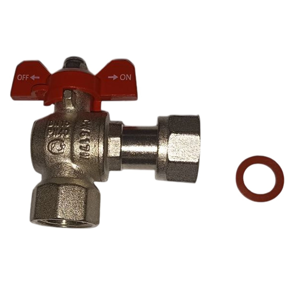 Кран шаровой угловой Gappo G217.05 ВР 3/4