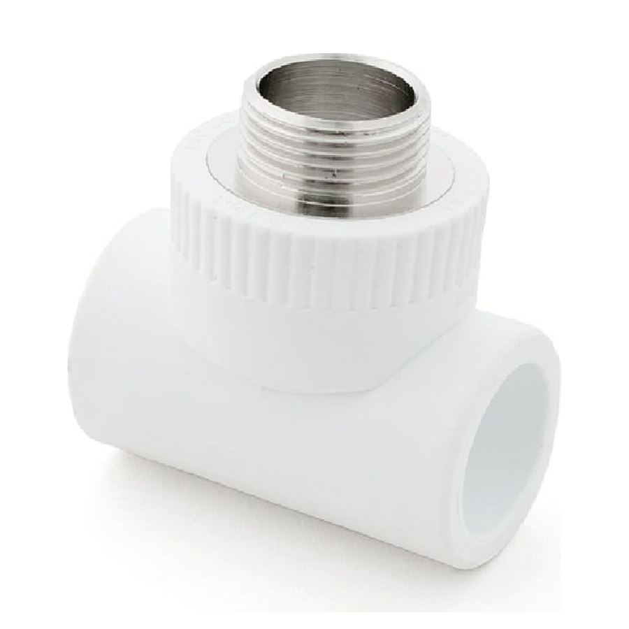 Тройник полипропиленовый Pro Aqua комбинированный 20х3/4