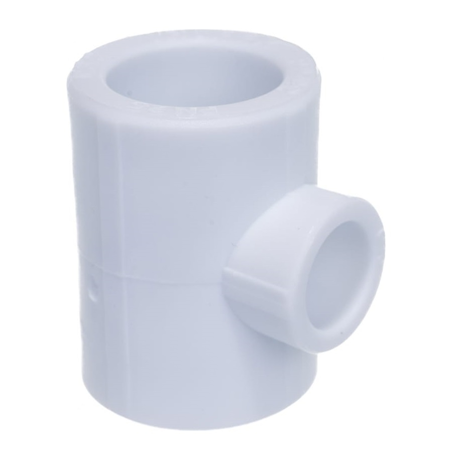 Тройник полипропиленовый переходной 32х20х32 мм белый