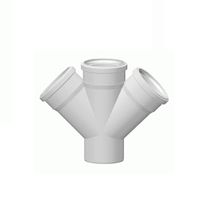 Крестовина одноплоскостная ПП Sinikon Комфорт D50х50х50 45 градусов