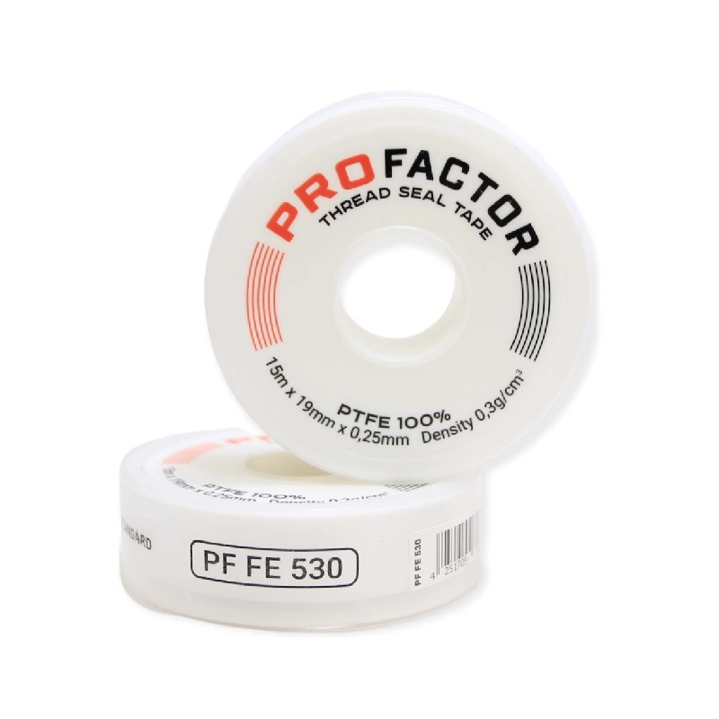 ФУМ лента Profactor 19х0,25 мм, 15 м, белая