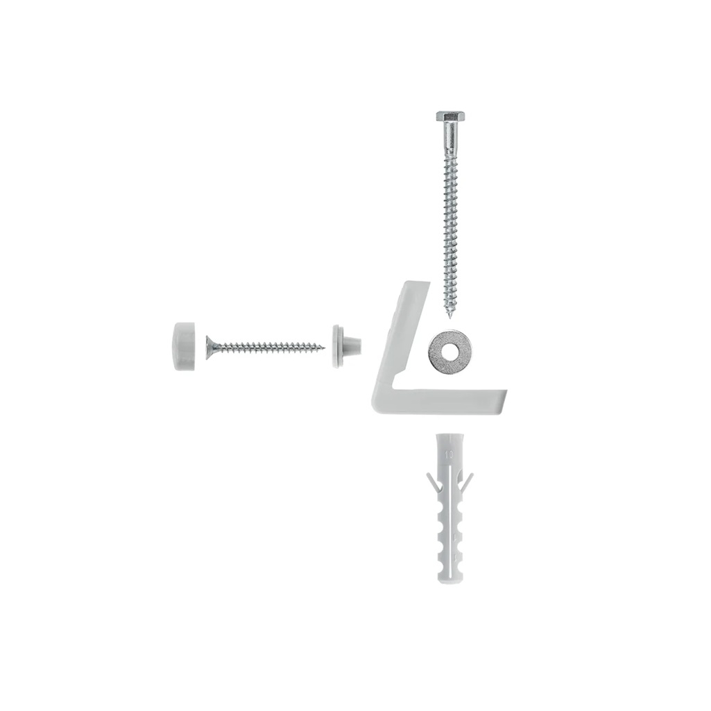 Набор Masterprof для скрытого крепления унитаза и писсуара к полу, 6 предметов