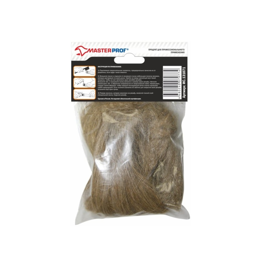 Лен сантехнический Masterprof PREMIUM 50 г 