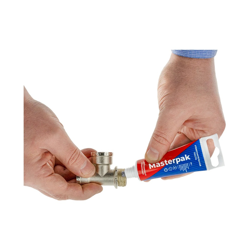 Паста уплотнительная MasterProf Masterpak для резьбовых соединений, 25 г
