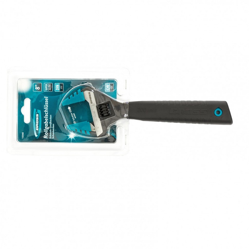 Ключ разводной GROSS 200 мм 15568