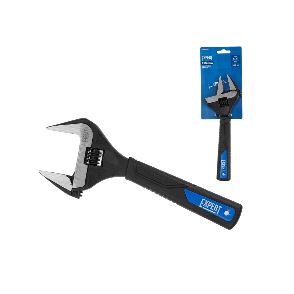 Ключ разводной Startul Expert SE4220-25 250 мм, сталь, черный