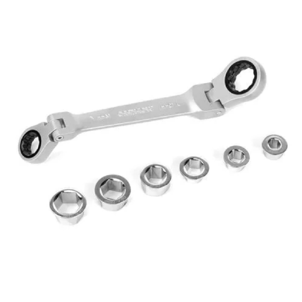 Ключ гаечный Workpro WP202569 универсальный, поворотный 8-17 мм