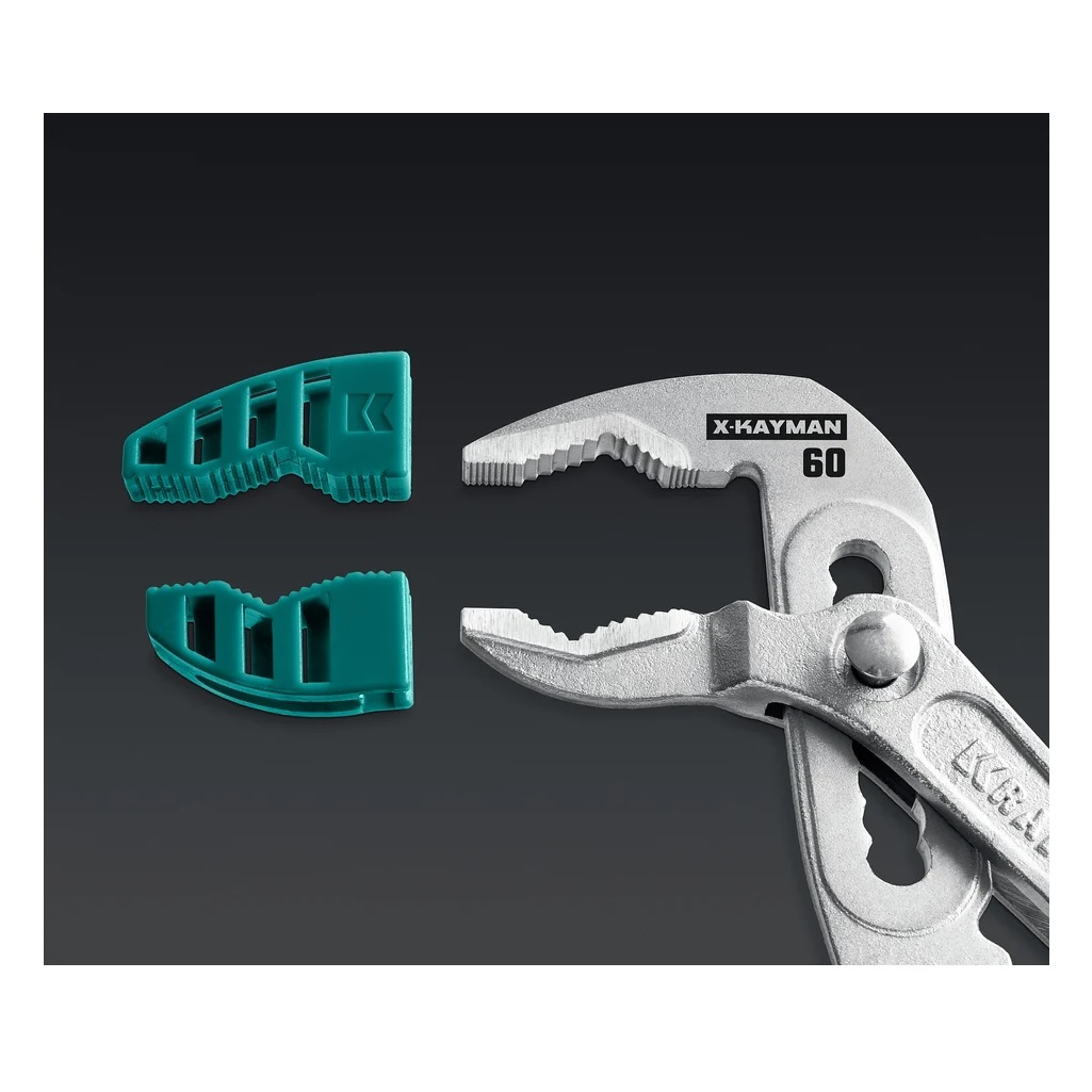 Клещи переставные Kraftool Kayman-X, 250 мм, универсальные, эргономичные рукоятки 22354