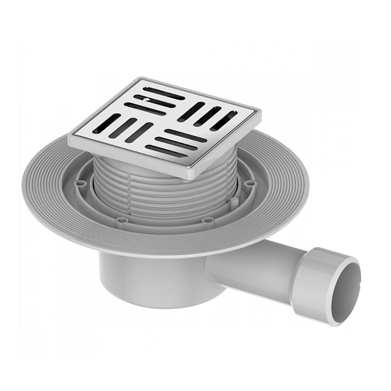 Трап душевой Gappo G81010-5, 100х100 мм нержавеющая сталь