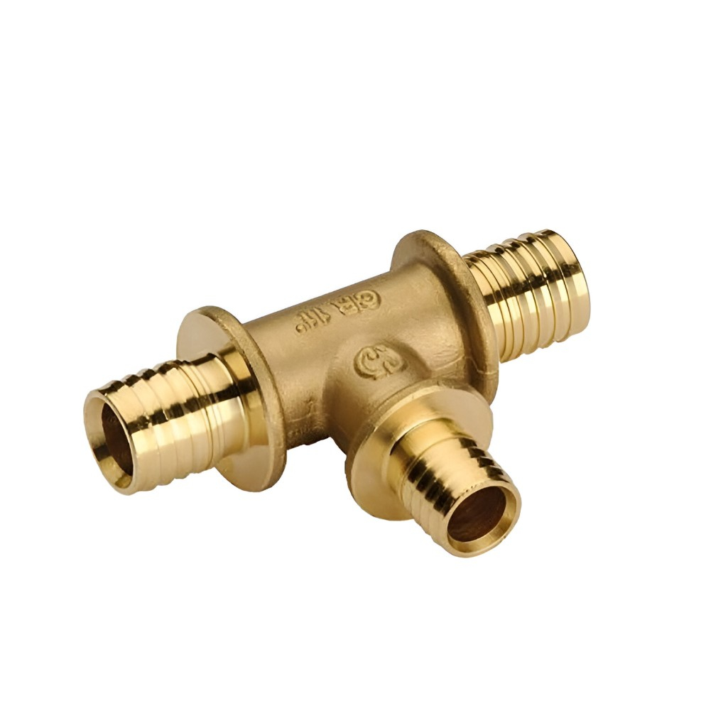 Тройник аксиальный Elsen Monolit 25х16х25 мм, переходной, латунь