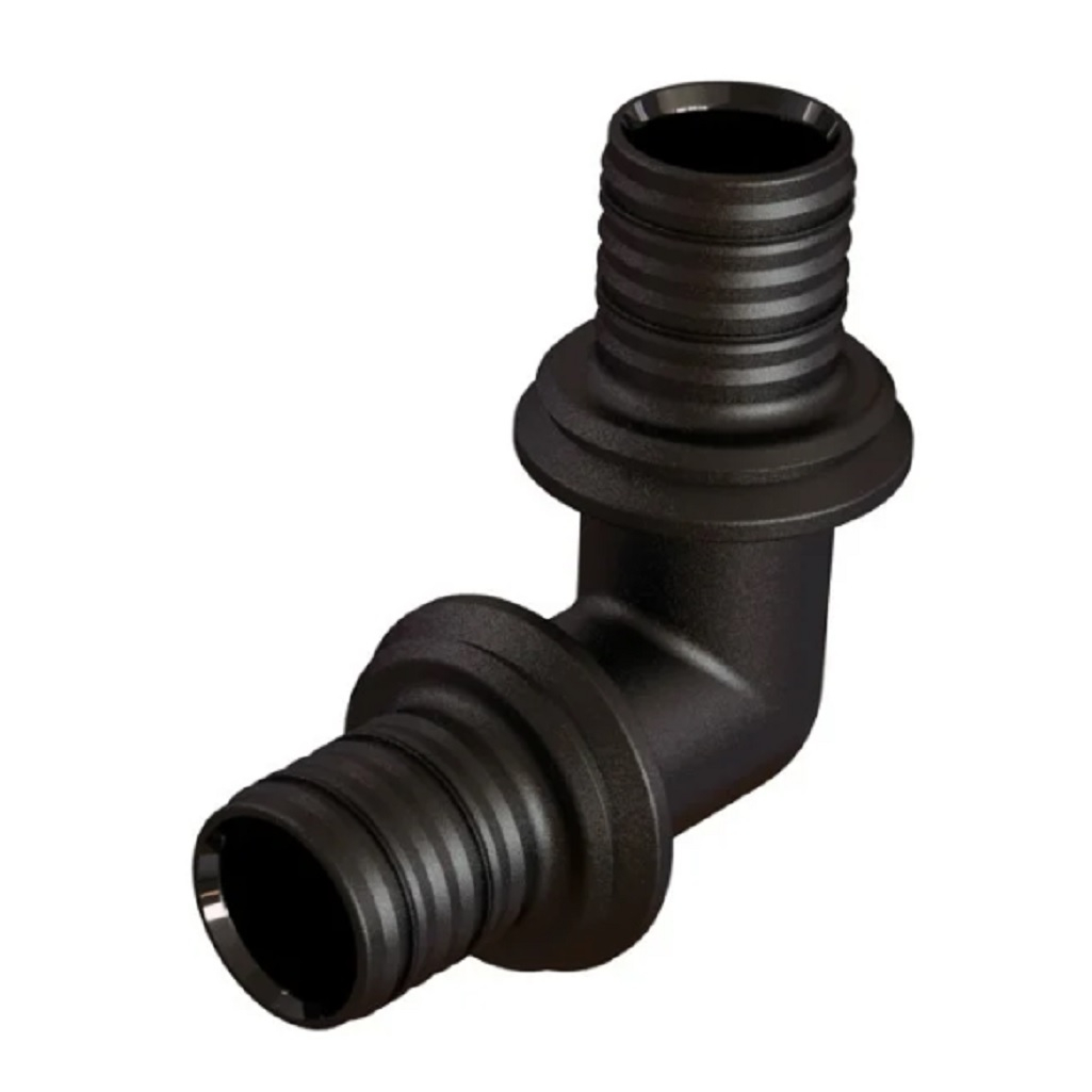 Угольник 90 гр. аксиальный Elsen 25х25 мм EFA21.2525P, полимер