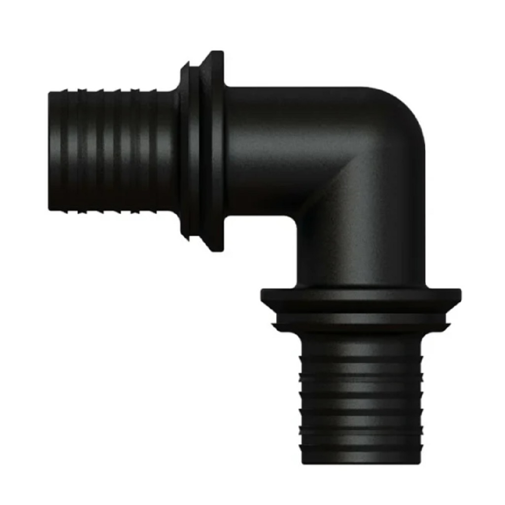 Угольник 90 гр. аксиальный Elsen 25х25 мм EFA21.2525P, полимер