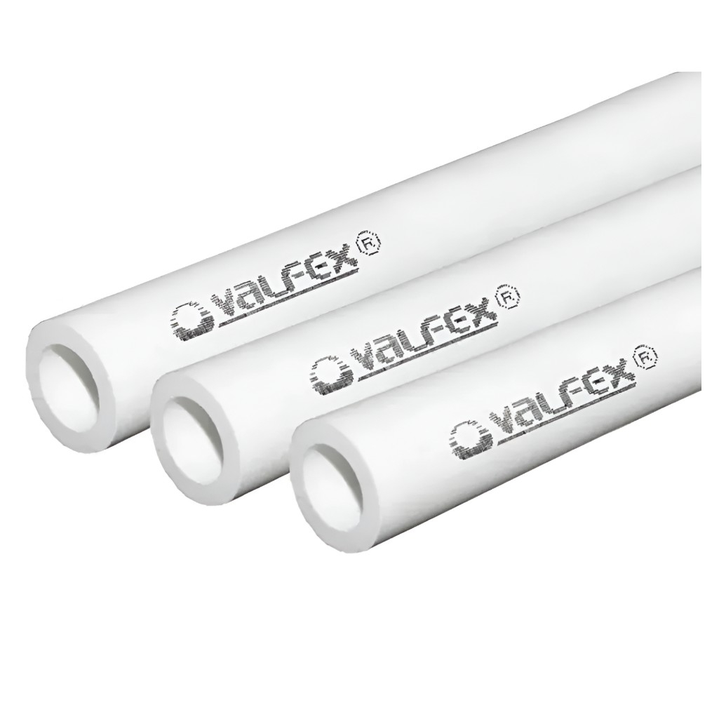 Труба полипропиленовая Valfex SDR 6, 10102032, 20 бар 32х5.4 мм, белая, длина 4 м