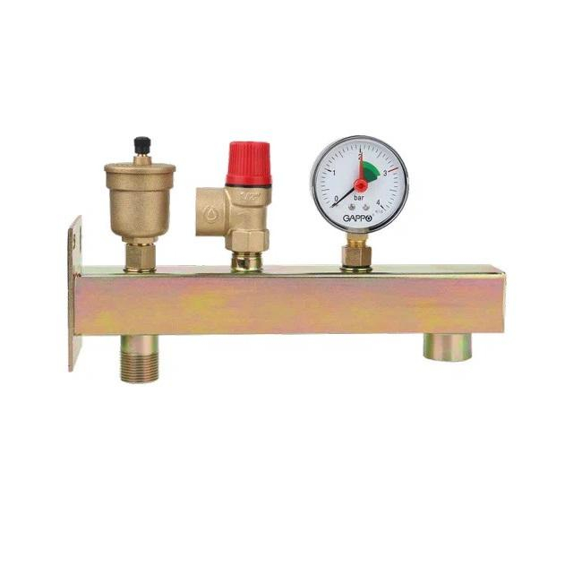 Группа безопасности Gappo G1452 настенная 3/4 х 3 бар