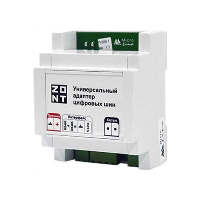 Универсальный адаптер цифровых шин Zont (DIN) V.01