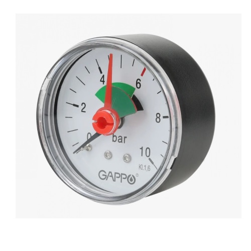 Манометр аксиальный Gappo G1471.10 1/4