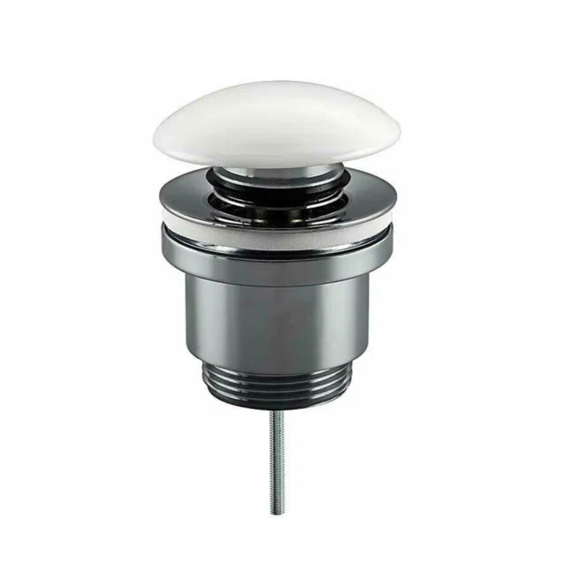 Донный клапан Frap с керамической накладкой хром F62-8